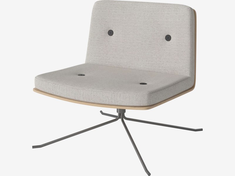 Fotel bez podłokietników Bullet 9 Bolia Fotel bez podłokietników Bullet 9 Bolia