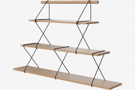 Modułowy system półek X-Shelf 6 Bolia