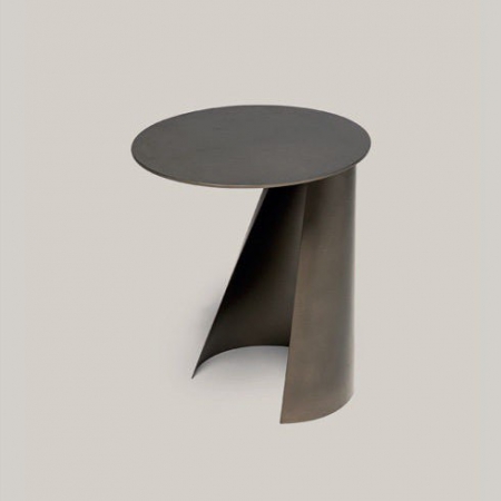 Okrągły stolik pomocniczy z metalu Victor.jpg