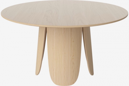 Okrągły stół z drewna Peyote 2 Bolia