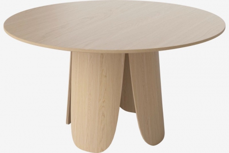 Okrągły stół z drewna Peyote 3 Bolia