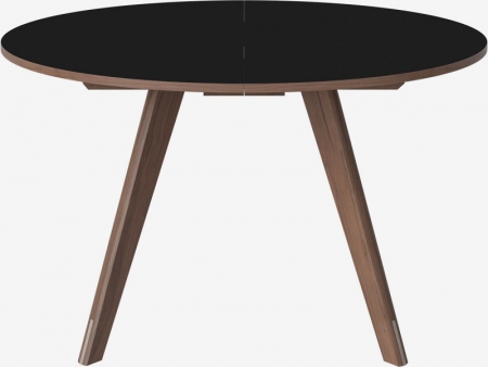 Okrągły stół z drewna z barwionym blatem New Mood 12 Bolia