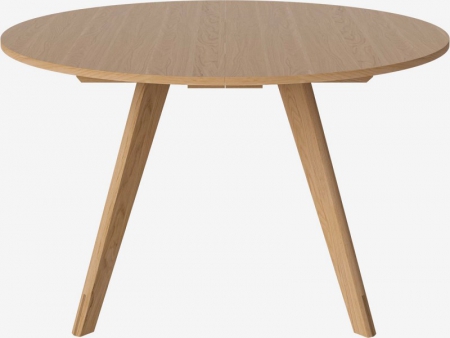 Okrągły stół z drewna z barwionym blatem New Mood 2 Bolia