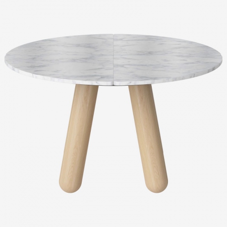 Okrągły stół z marmurowym blatem Balance 3 Bolia