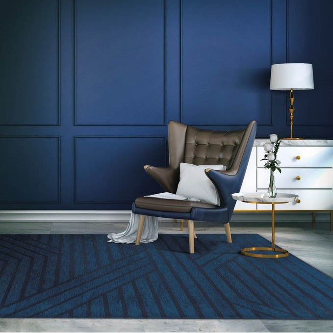 Pantone 2020 Classic Blue dywan Pantone 2020 Classic Blue dywan
