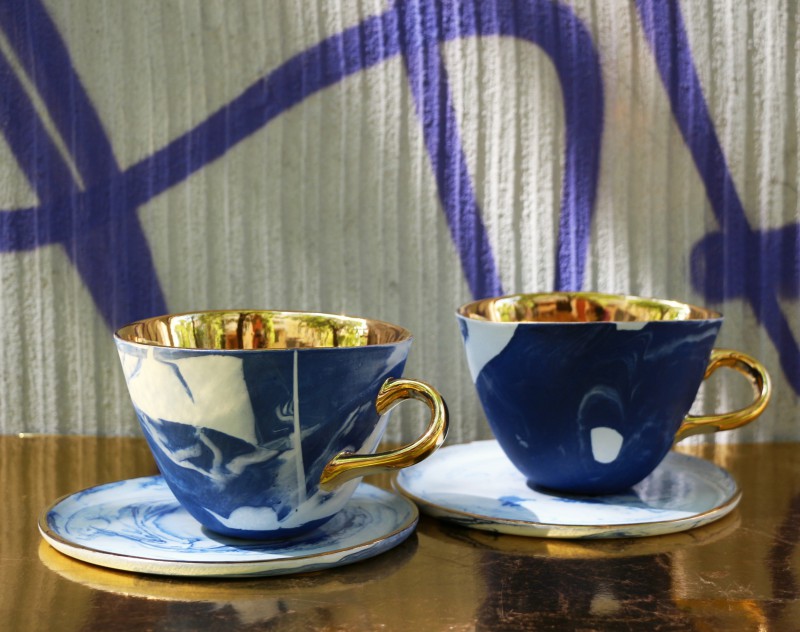 Pantone 2020 Classic Blue filiżanki Pantone 2020 Classic Blue filiżanki