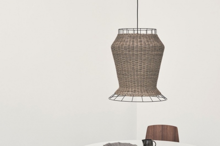 Pleciona lampa wisząca Arita 5 Bolia