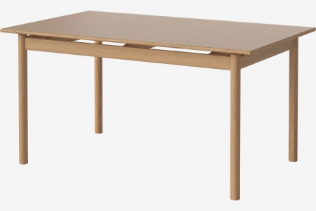 Prostokątny stół w kolorze drewna lub czerni Loyal 2 Bolia