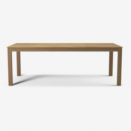 Prostokątny stół z drewna Node Bolia