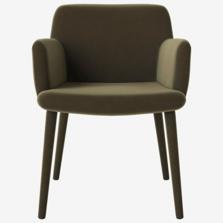 Tapicerowane krzesło z podłokietnikami C3 16 Bolia