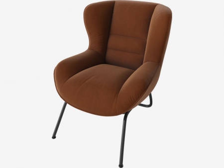 Tapicerowany fotel w nowoczesnym stylu Olive 10 Bolia