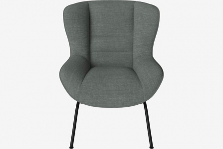 Tapicerowany fotel w nowoczesnym stylu Olive 12 Bolia
