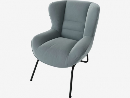 Tapicerowany fotel w nowoczesnym stylu Olive 15 Bolia