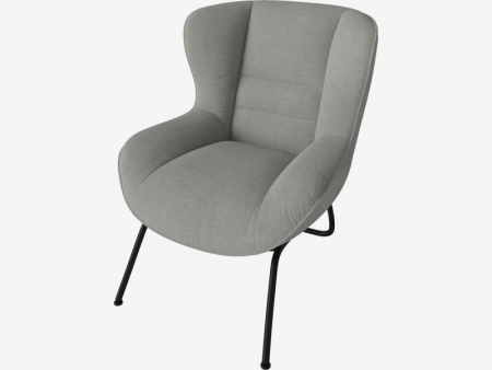 Tapicerowany fotel w nowoczesnym stylu Olive 16 Bolia