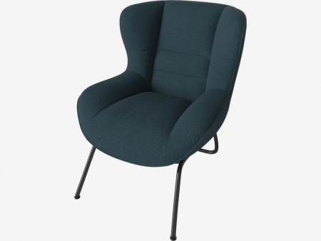 Tapicerowany fotel w nowoczesnym stylu Olive 17 Bolia