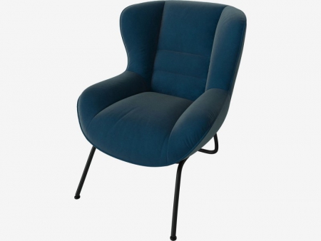 Tapicerowany fotel w nowoczesnym stylu Olive 3 Bolia