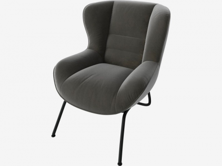 Tapicerowany fotel w nowoczesnym stylu Olive 6 Bolia