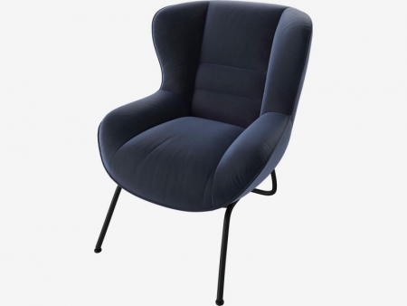 Tapicerowany fotel w nowoczesnym stylu Olive 9 Bolia