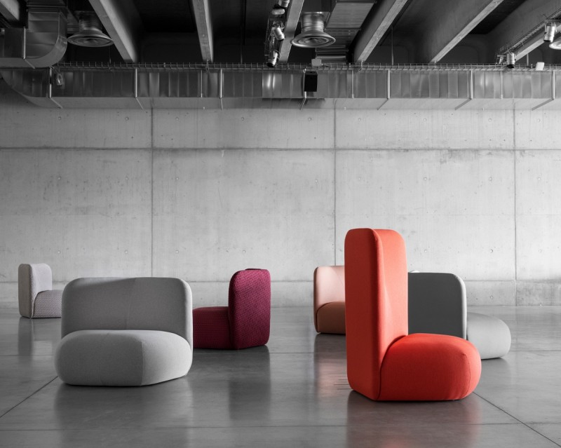 Nowoczesna sofa Botera Miniforms Nowoczesna sofa Botera Miniforms