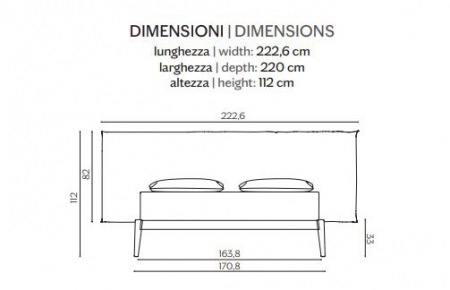 Nowoczesne łóżko SHIKO WONDER BED Miniforms