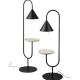 Lampa podłogowa ze stolikiem OZZ Miniforms