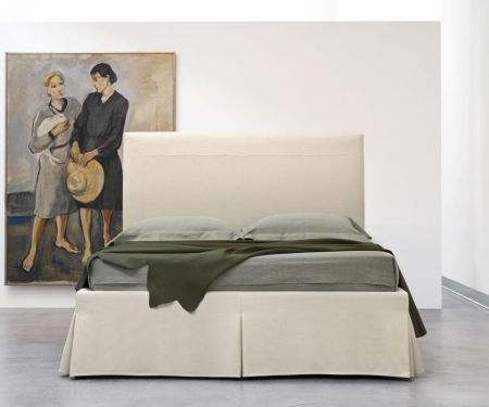 Eleganckie łóżko tapicerowane Sardegna HORM