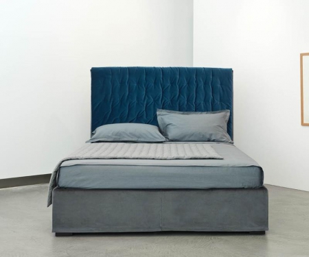 Nowoczesne łóżko tapicerowane Panarea